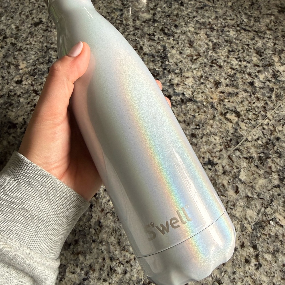 S'well Shimmering Pearl Water Bottle, 17oz - Picture 2 of 7